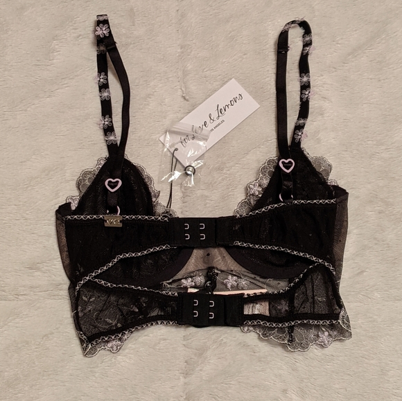 ✨HP✨For Love and Lemons Amour Long Line Bra - Picture 8 of 10
